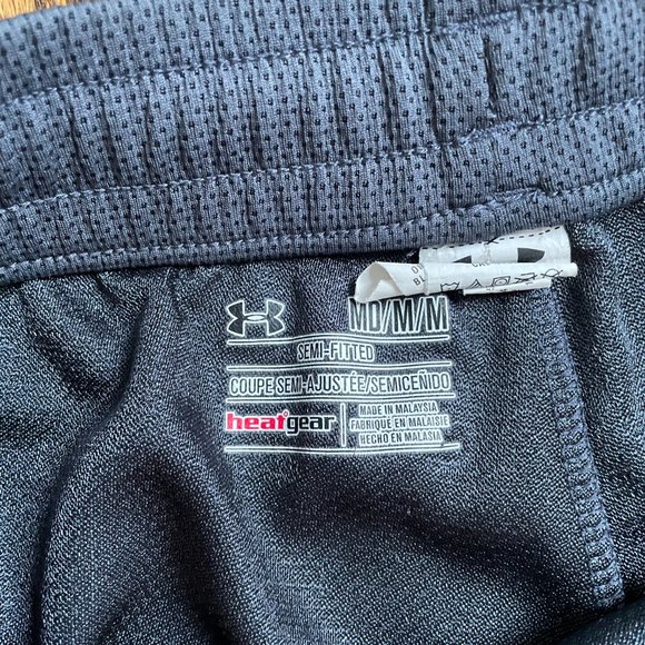 Under Armor Mesh Grey Shorts - Size Medium - Picture 2 of 2